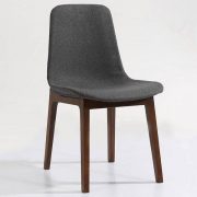 Eiffle Wood Fabric Side Chair