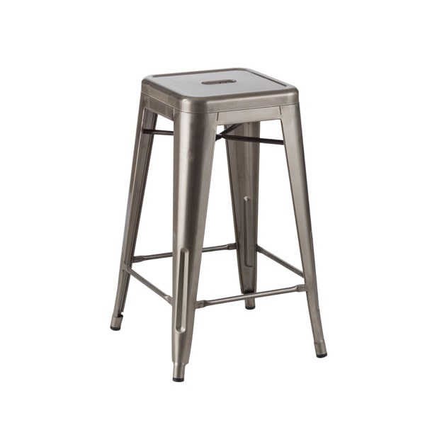 Industrial Counter Metal Stool