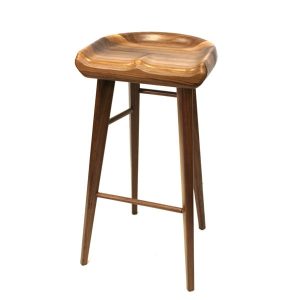 Tractor American Walnut Bar Stool
