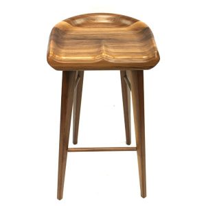Tractor American Walnut Bar Stool